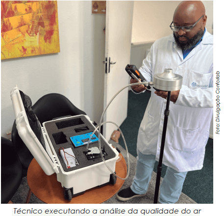 Qualidade do ar em ambientes internos: A importância da análise para parâmetros e correção